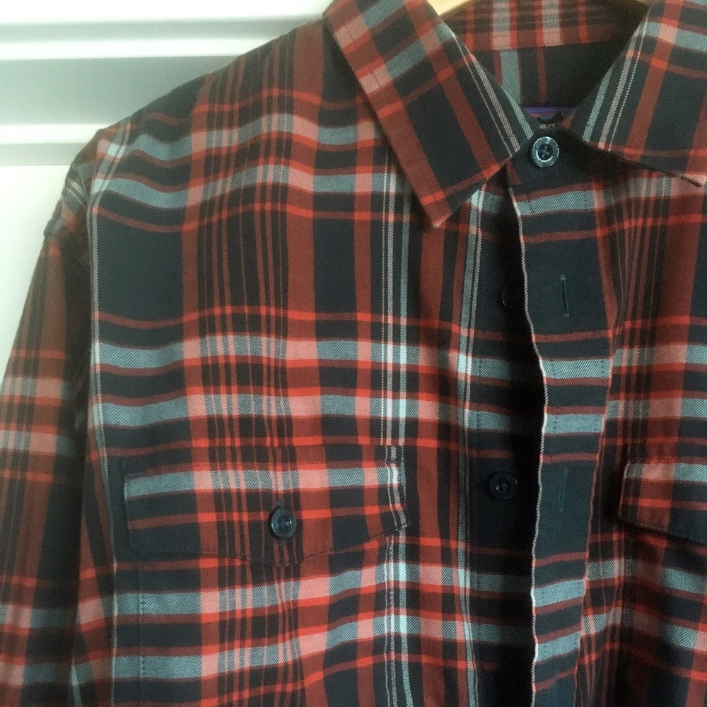 Patagonia plaid shirt